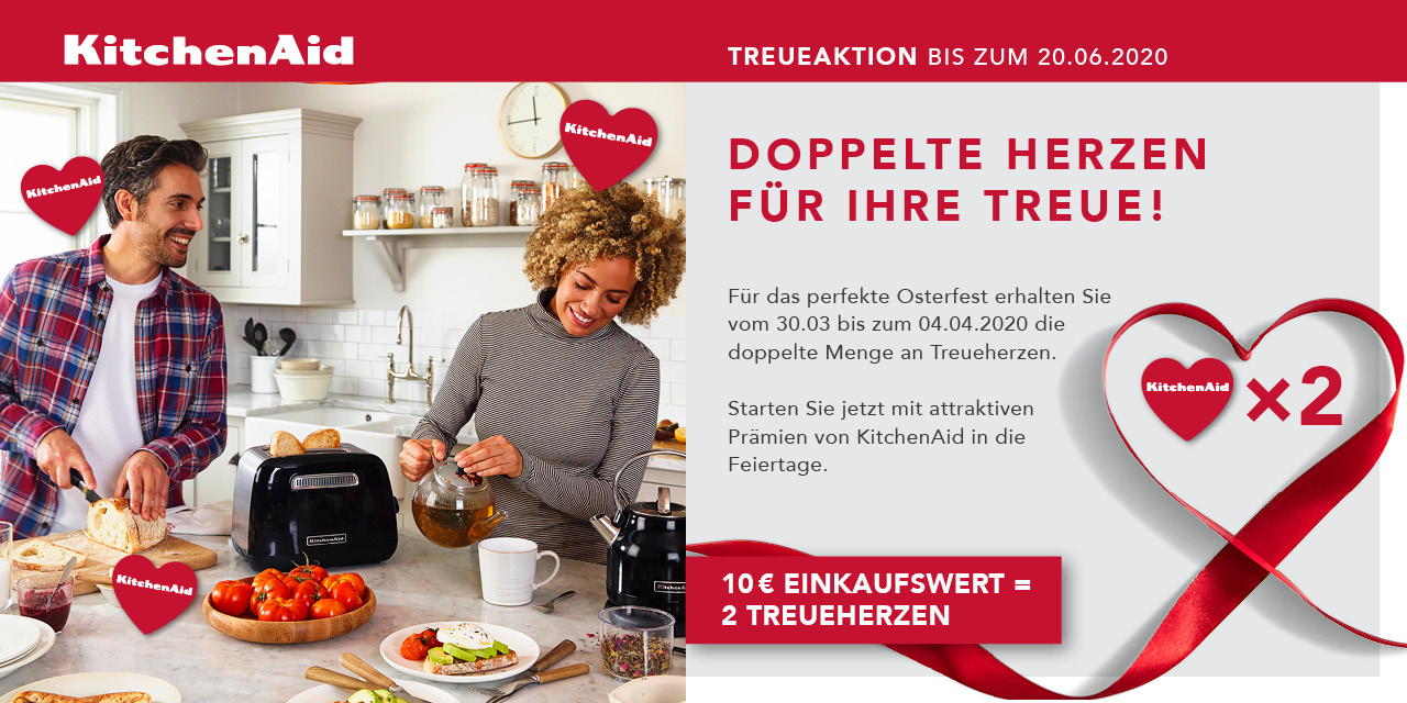 Doppelte Herzen für Ihre Treue!
